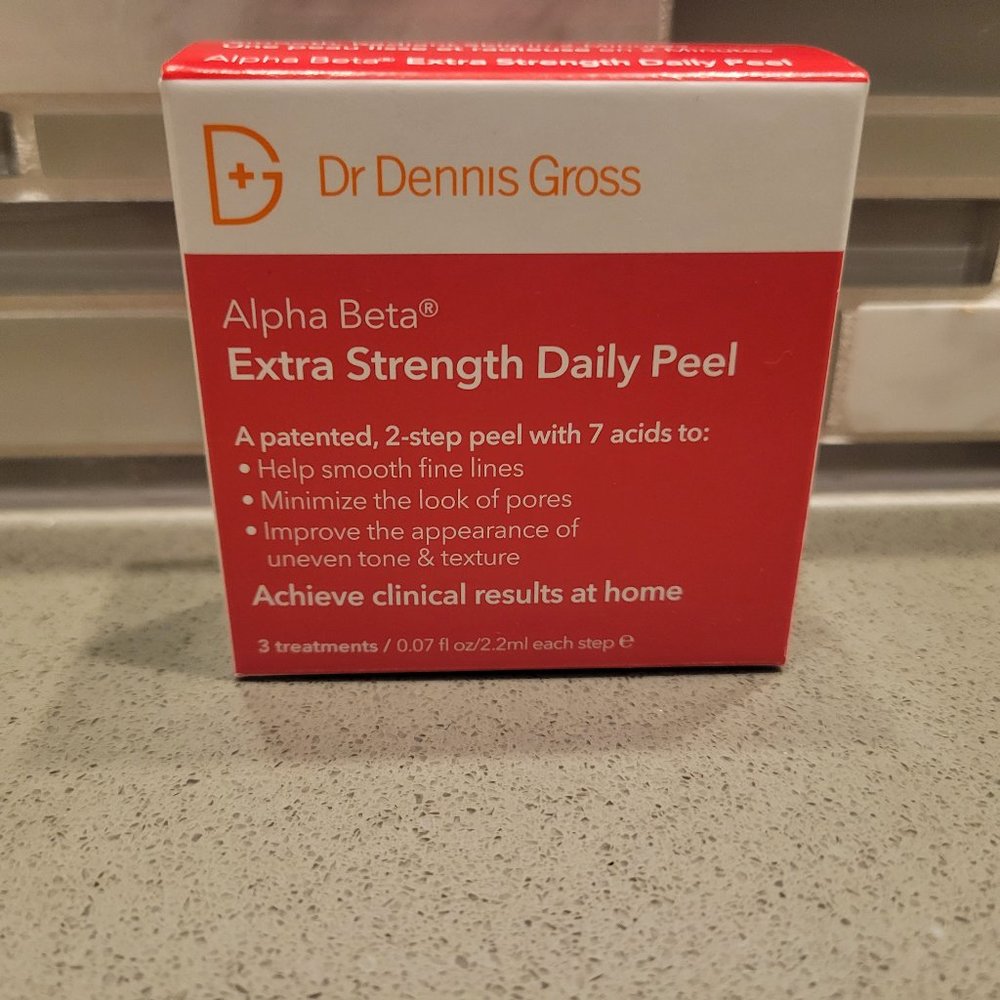 3 for $15, 5 for $20 Dr Dennis Gross Extra Strength Daily Peel Delux Sample